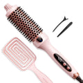 A39F Top Negative Technology Tourmaline Heated Round Brush 31Mm Barrel For Blowout Look Suitable For All Hair Qualit
