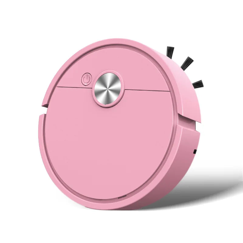 3 in 1 Robot Vacuum Rechargeable Sweeping Machine Strong Suction Compact Cleaning Machine for Pet Hair Stubborn Dirt