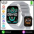 LIGE Smartwatch Men 2.01" HD Screen Health Monitoring Watches Waterproof Sports Fitness Smart Watch Reloj Inteligente Mujer 2025