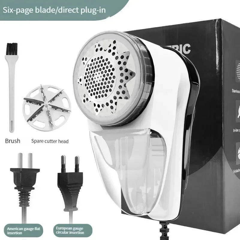 Electric Lint Remover for Clothing Sweater Anti Pilling Razor Clothes Pellet Fabric Shaver Eu Plug Portable Handhold Lint Razor