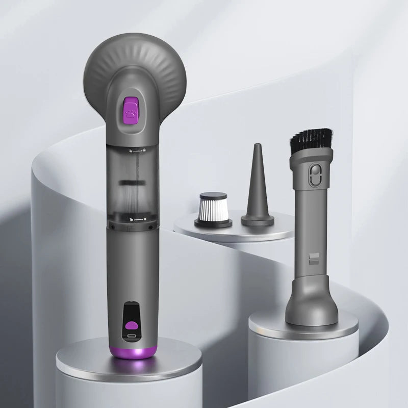 Multifunctional pet vacuum cleaner with advanced cyclonic technology for long lasting suction and pet hair removal