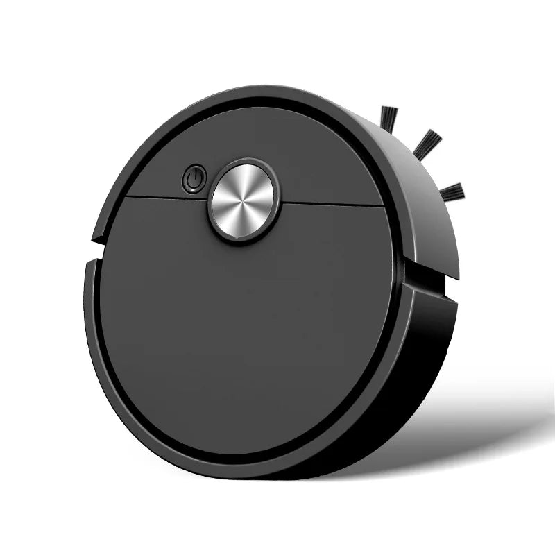 3 in 1 Robot Vacuum Rechargeable Sweeping Machine Strong Suction Compact Cleaning Machine for Pet Hair Stubborn Dirt