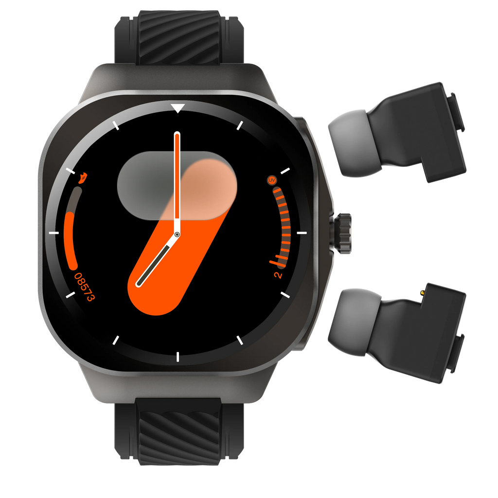Z19 2 IN1 TWS Earphones Smartwatch Men 2025 Outdoor Relojes Inteligentes Sleep Fitness Tracker Smart Watch with Earbuds 2 in 1